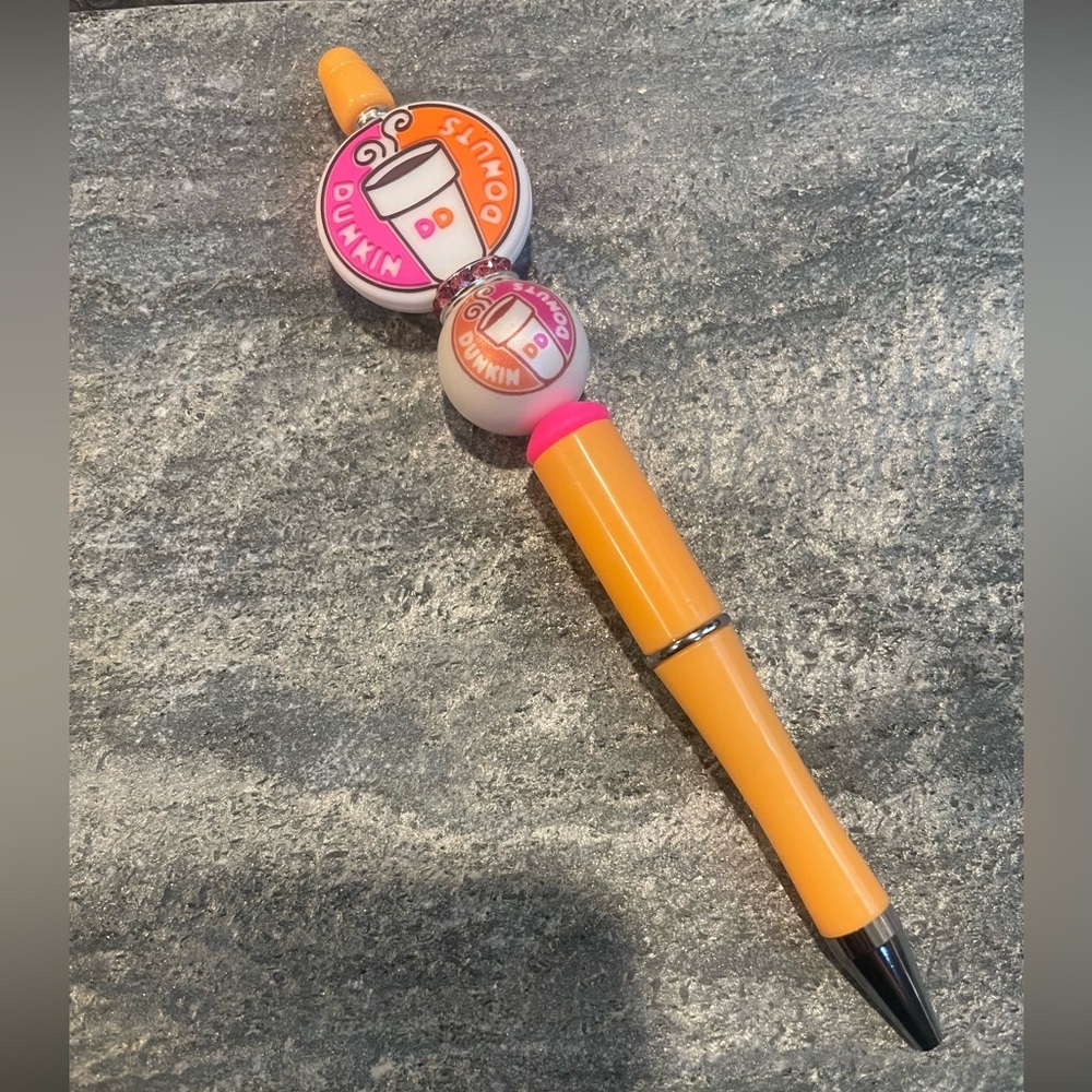 Handmade Beadable Dunkin Pen